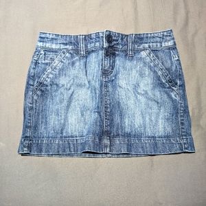 Smart Set jean mini skirt size 9